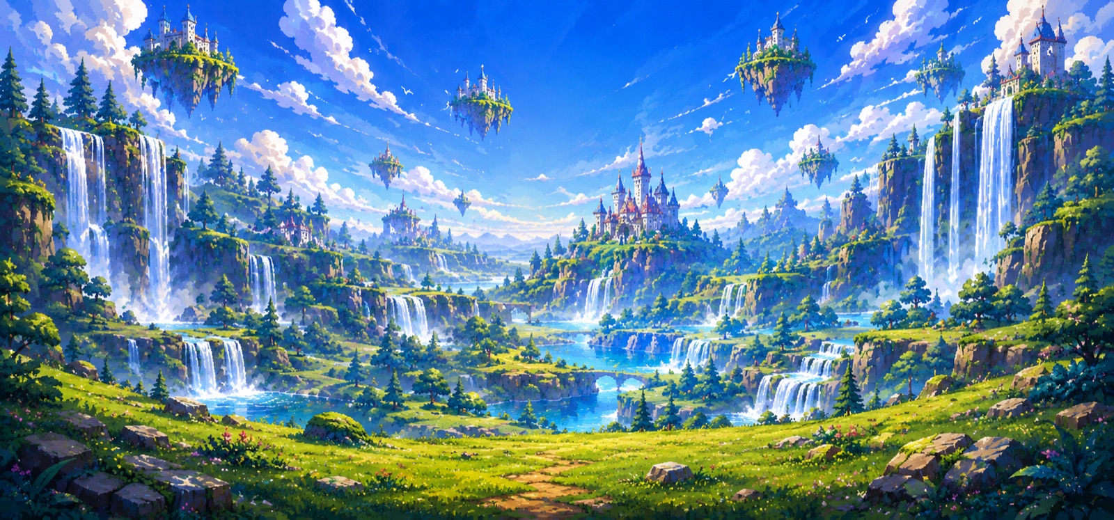 Waterfall vale